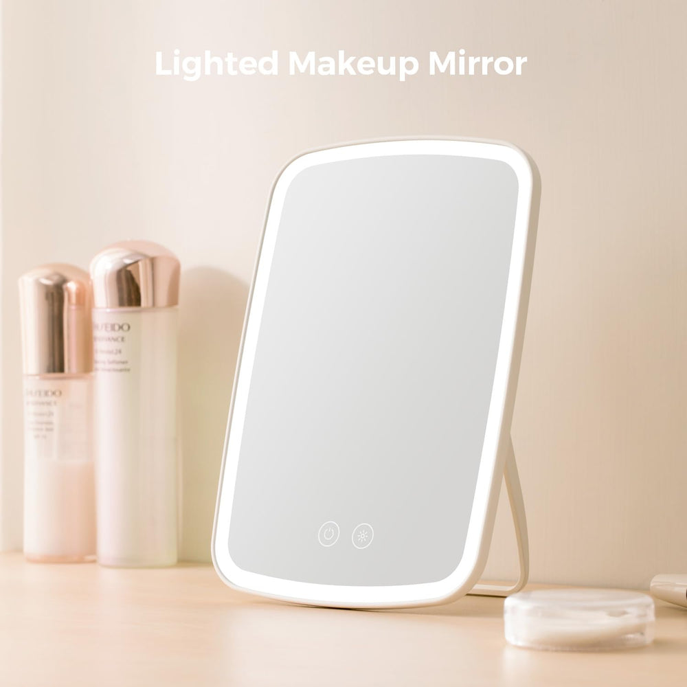 NEZZOE Lighted Makeup Mirror 68-led beads deliver bright, even illumination