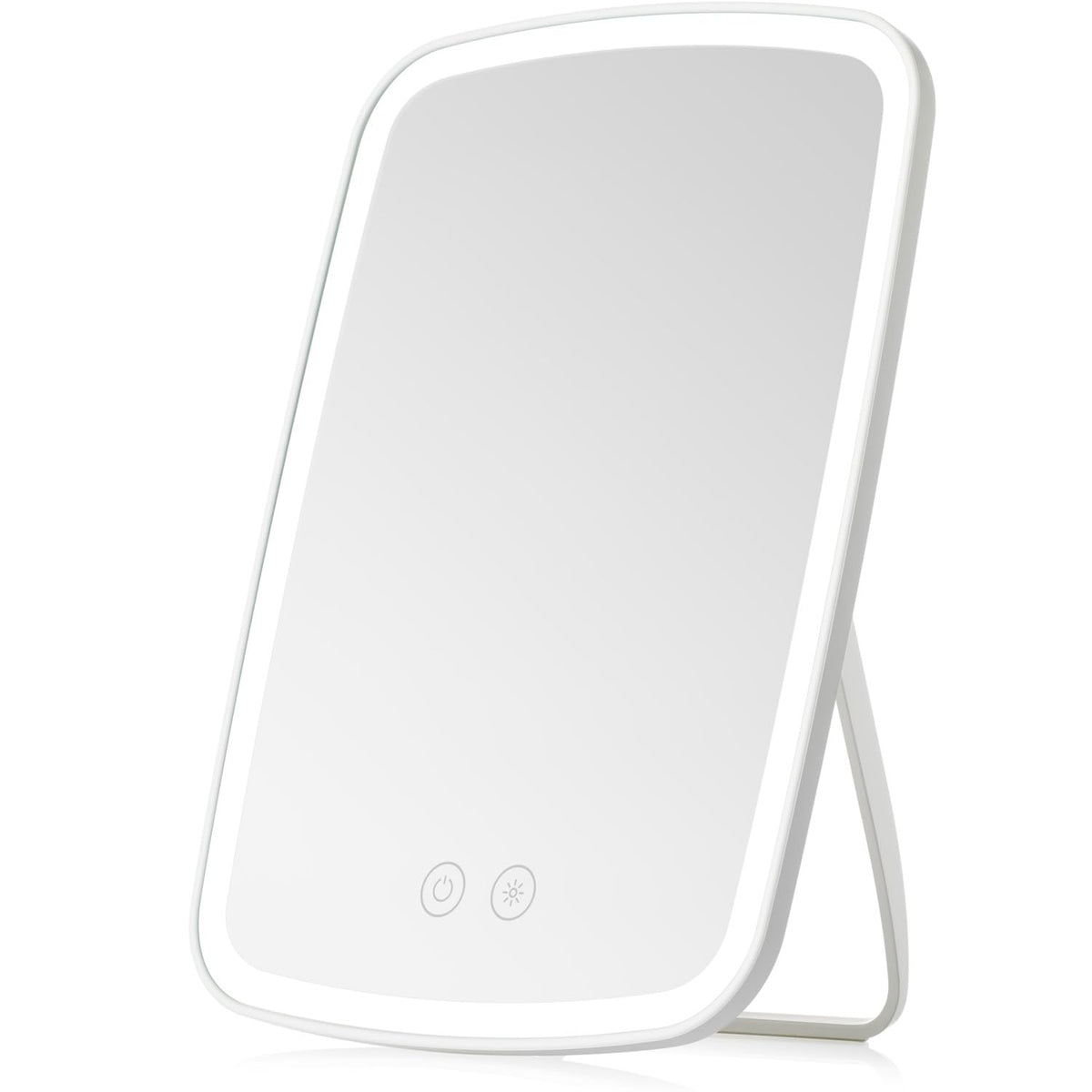 NEZZOE Lighted Makeup Mirror front-lit view for precise application