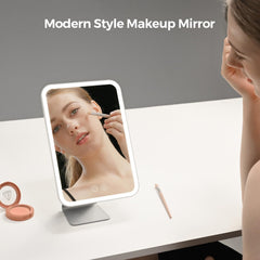 NEZZOE three-color lighting options for day, office, and evening makeup