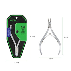 NGHIA Cuticle Nipper D-03 Jaw 14 ergonomic handle for comfortable grip