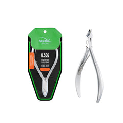 Nghia D-506 cuticle nipper with grey-plated full jaw for precise trimming.