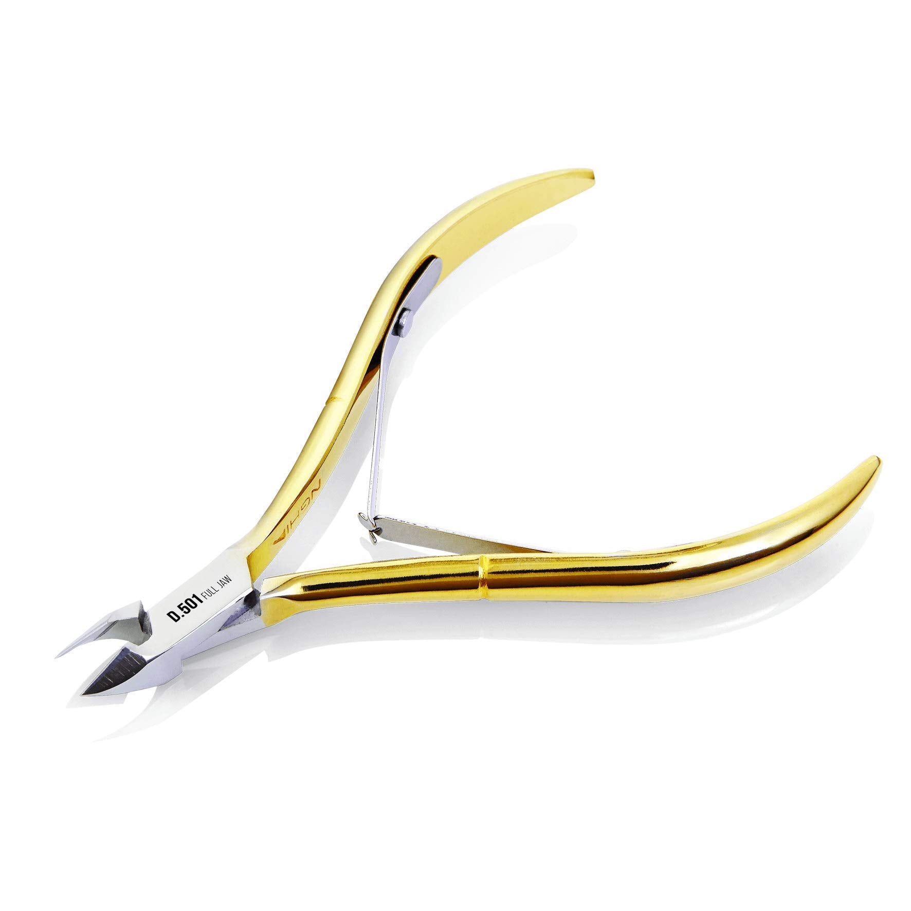 Nghia hard steel cuticle nipper C-118 closeup for precise cuticle detailing
