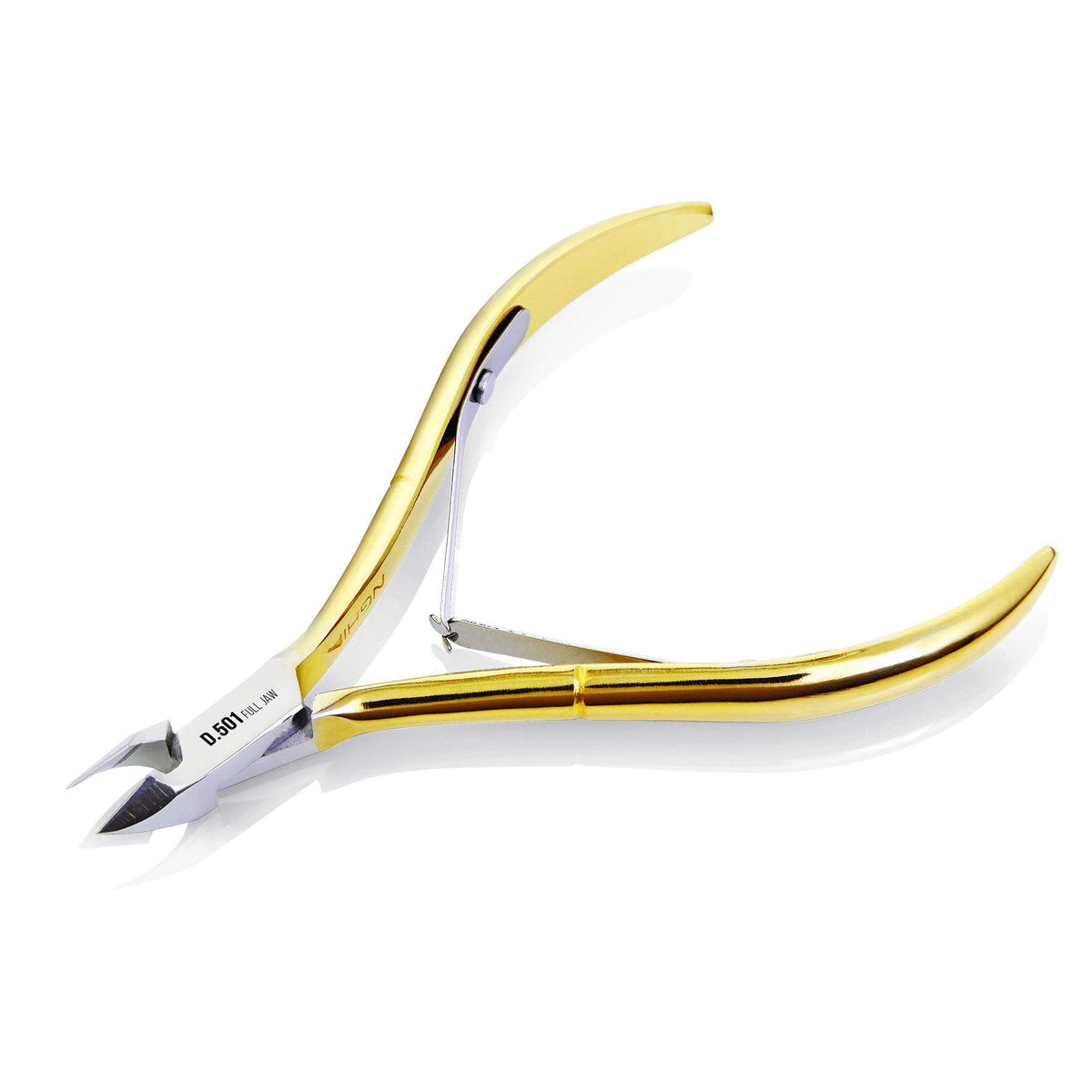 Nghia hard steel cuticle nipper C-118 closeup for precise cuticle detailing