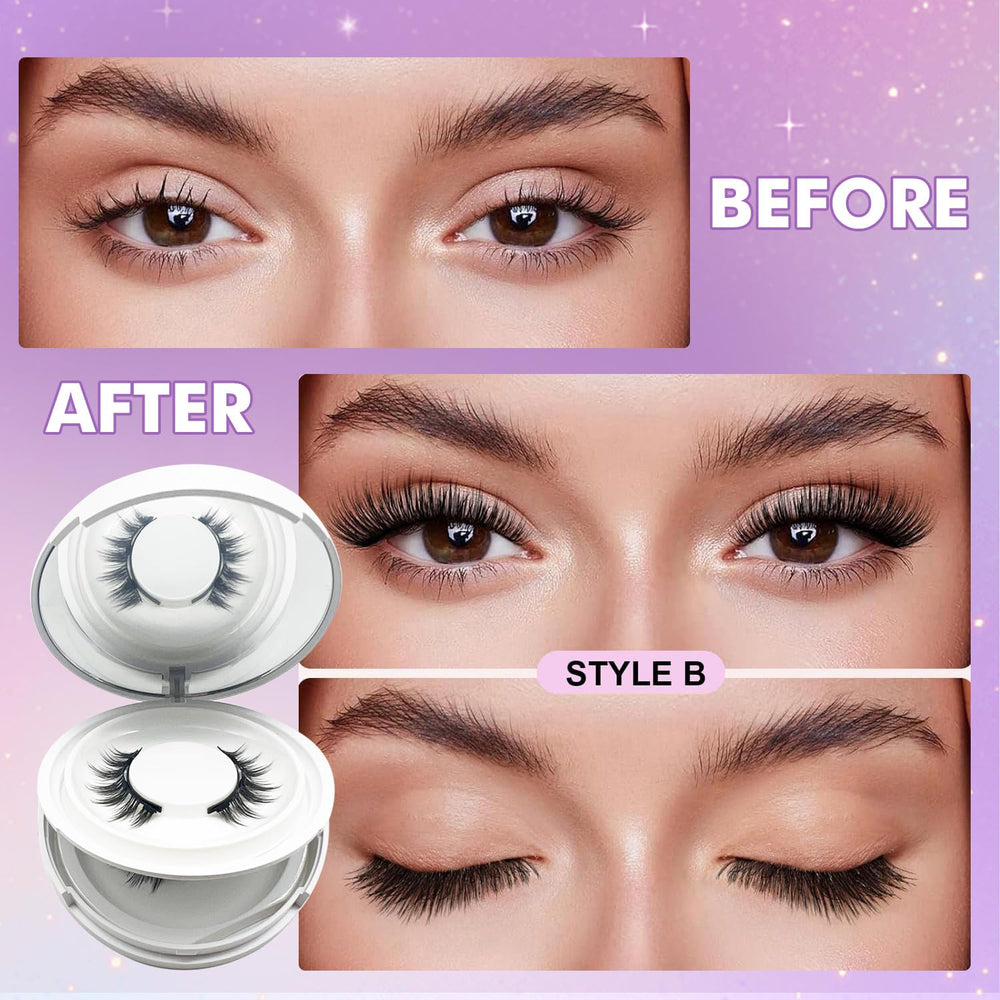 NGWDBA Hunnyfit lashes close-up fiber detail for soft natural blend.