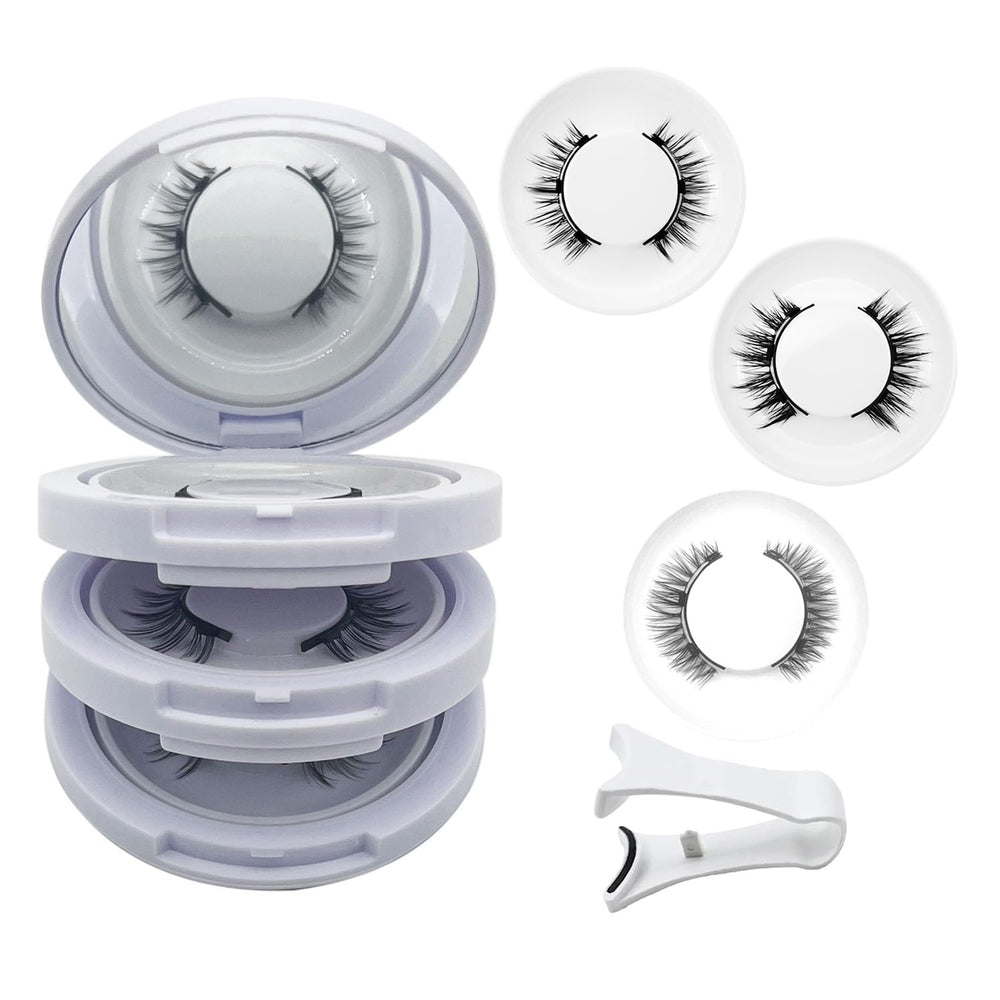 NGWDBA Hunnyfit magnetic lashes kit showcases reusable design for eco-friendly beauty.