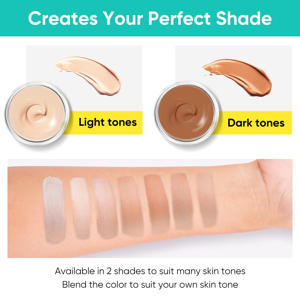 NHZ Tattoo Cover Up Makeup uses skin friendly ingredients for daily wear