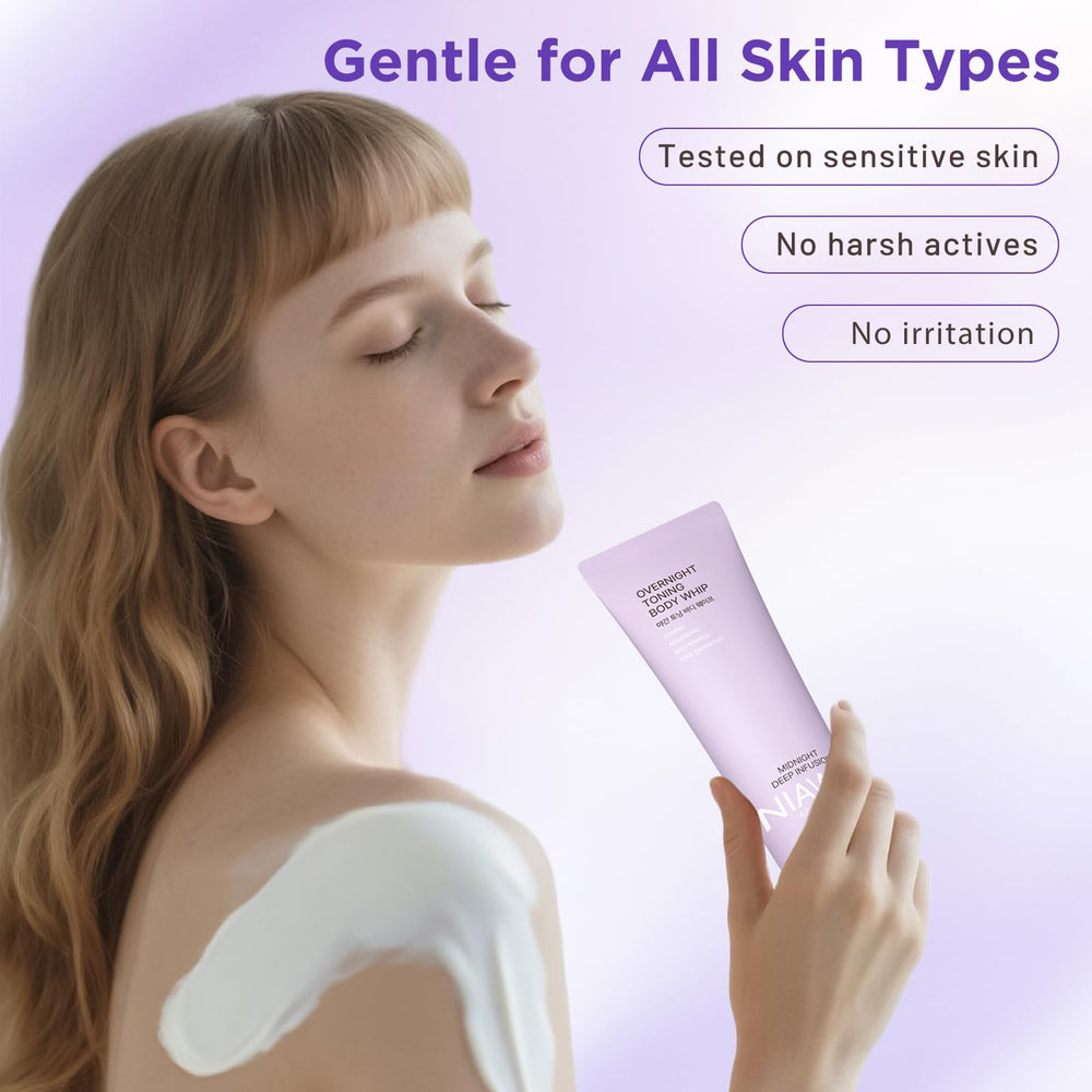 NIAWIT Overnight Toning Body Whip packaging tub shown.