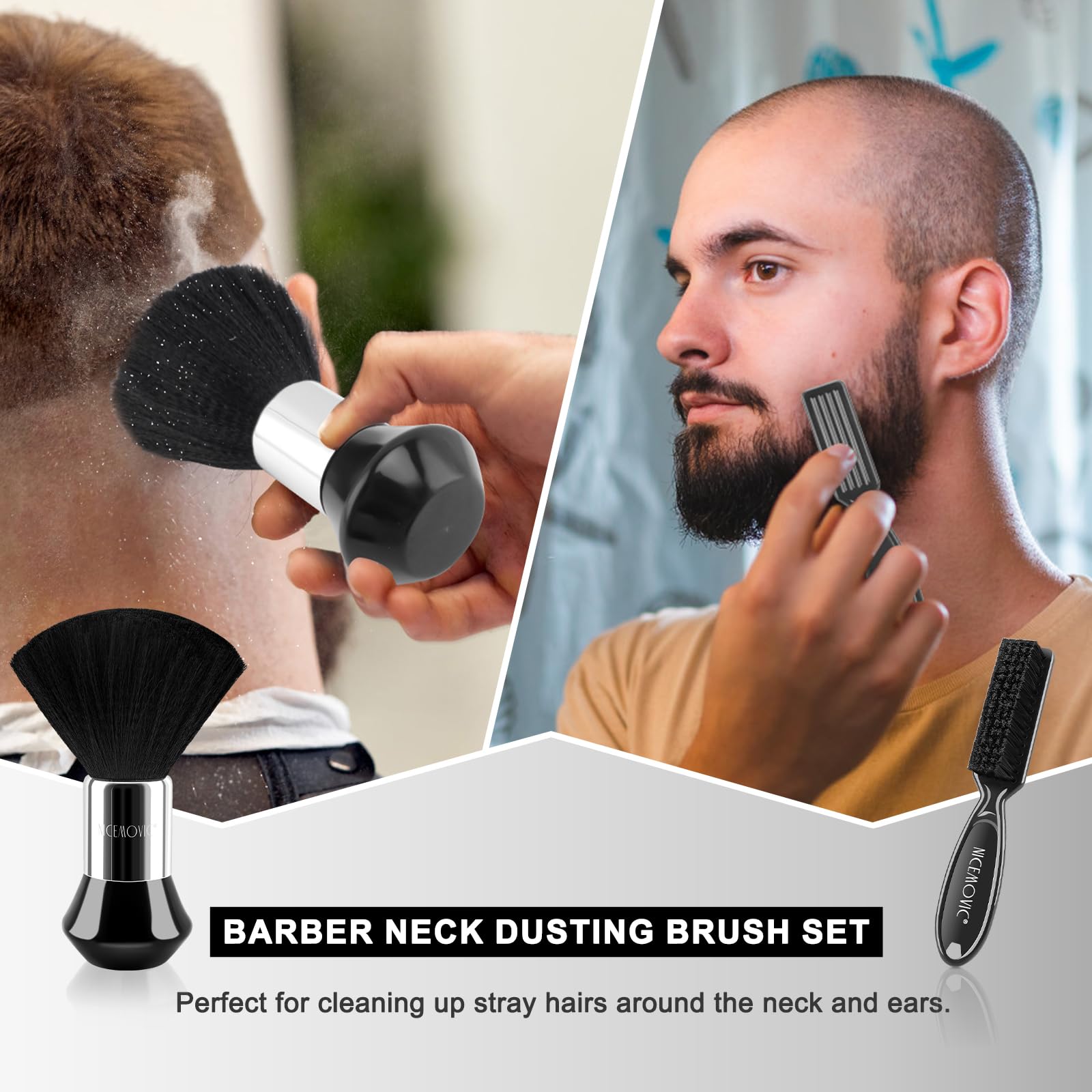 NICEMOVIC cleaning brush multipurpose cleans blades and small tools efficiently.