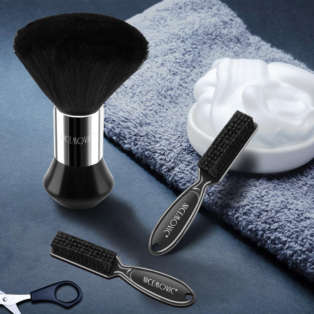 NICEMOVIC barber cleaning supplies easy-clean fibers resist buildup for long-term use.