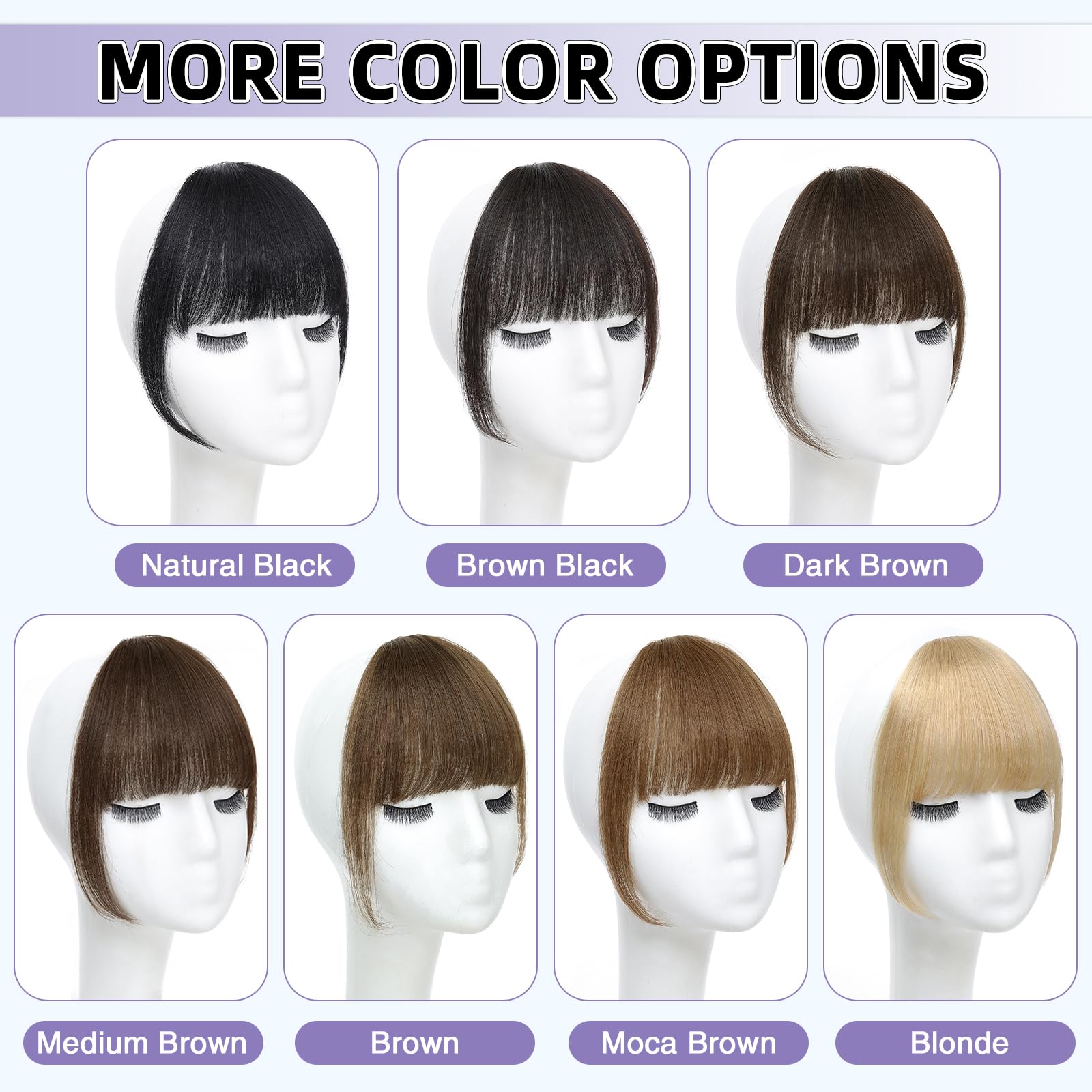 Niceone Hair Wispy Bangs care-ready routine: mist and fluff to restore volume