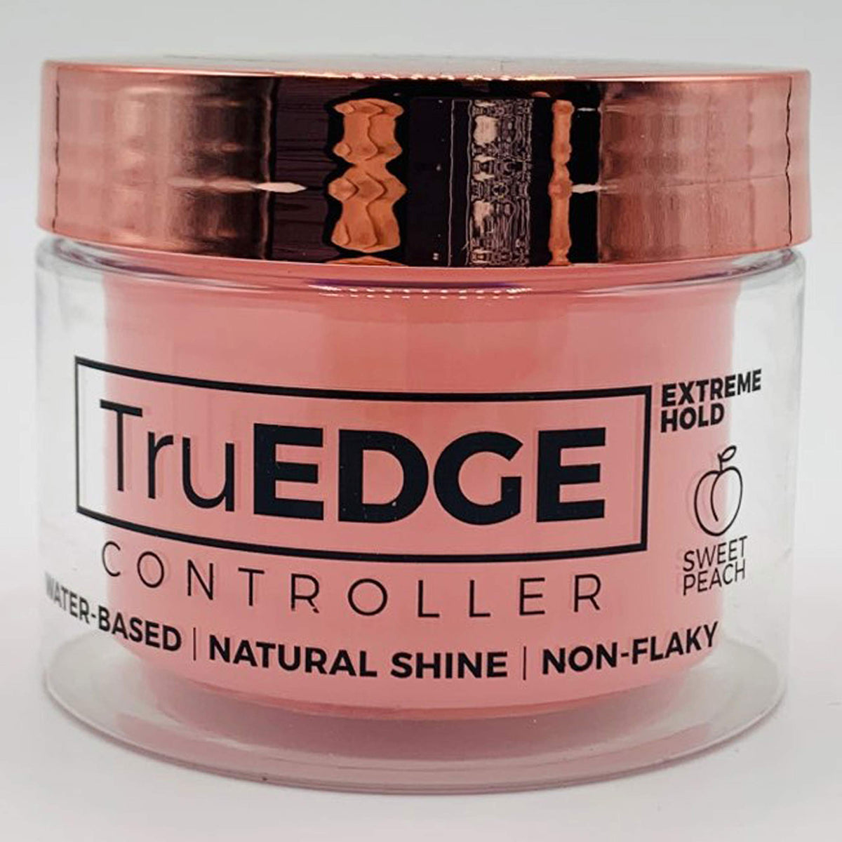 Tyche TruEDGE de Nicka K New York, botella de peinado, control extremo para bordes.