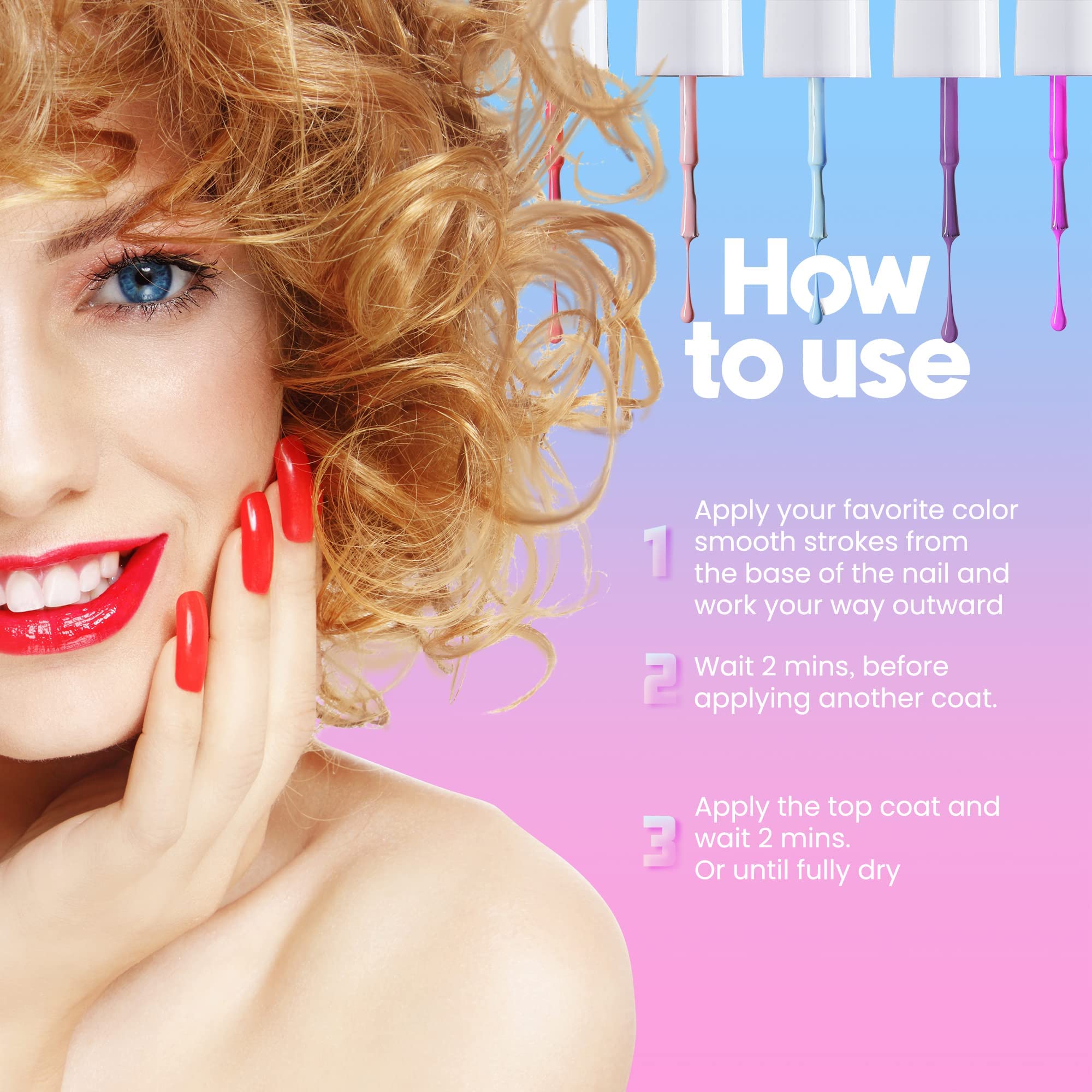 Nicole Miller New York mini nail polish set Cosmopolitan feature badge adds credibility.
