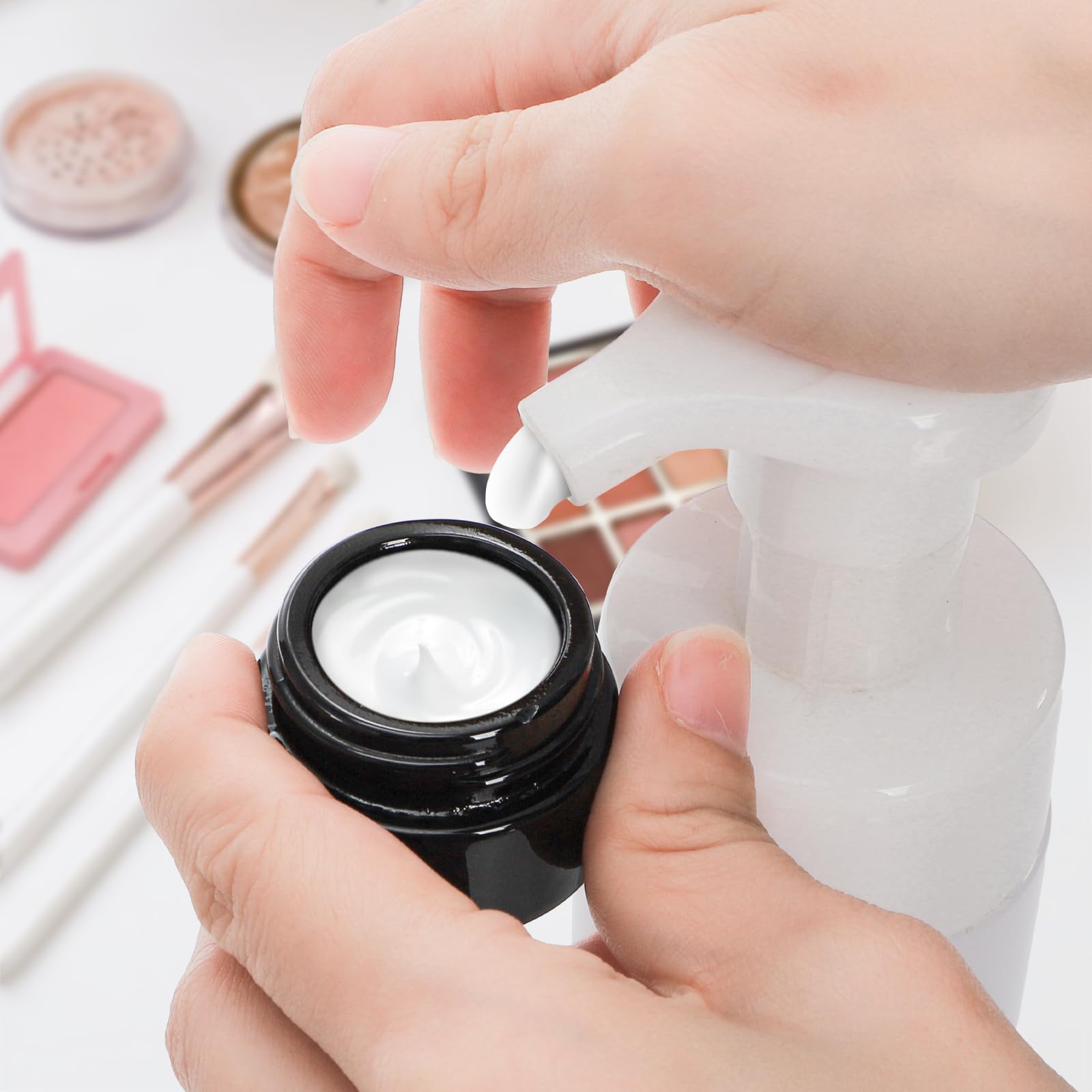 Nicunom compact travel friendly mini container for cosmetics