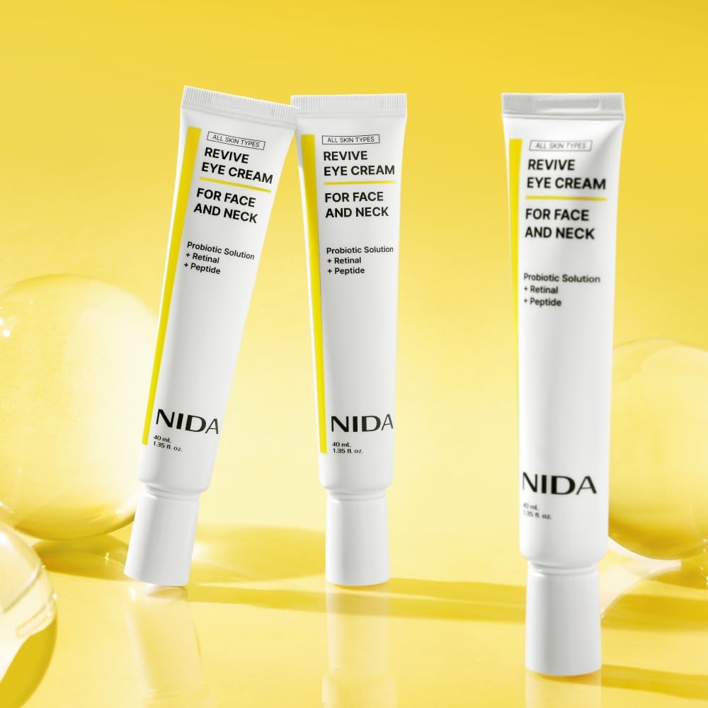 NIDA Revive night routine application for the face and neck