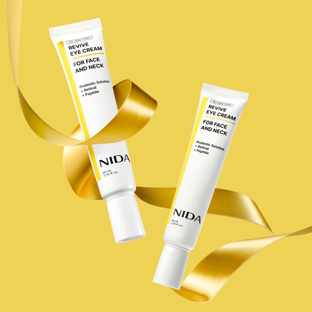 NIDA Revive bottle with pump demonstrates easy daily skincare ritual