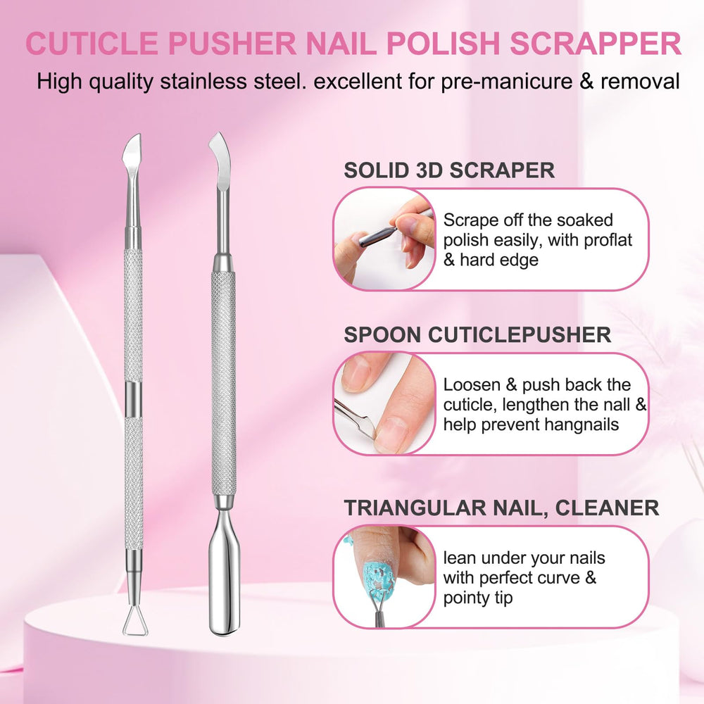 NIFEISHI removal result shows clean nails without damage