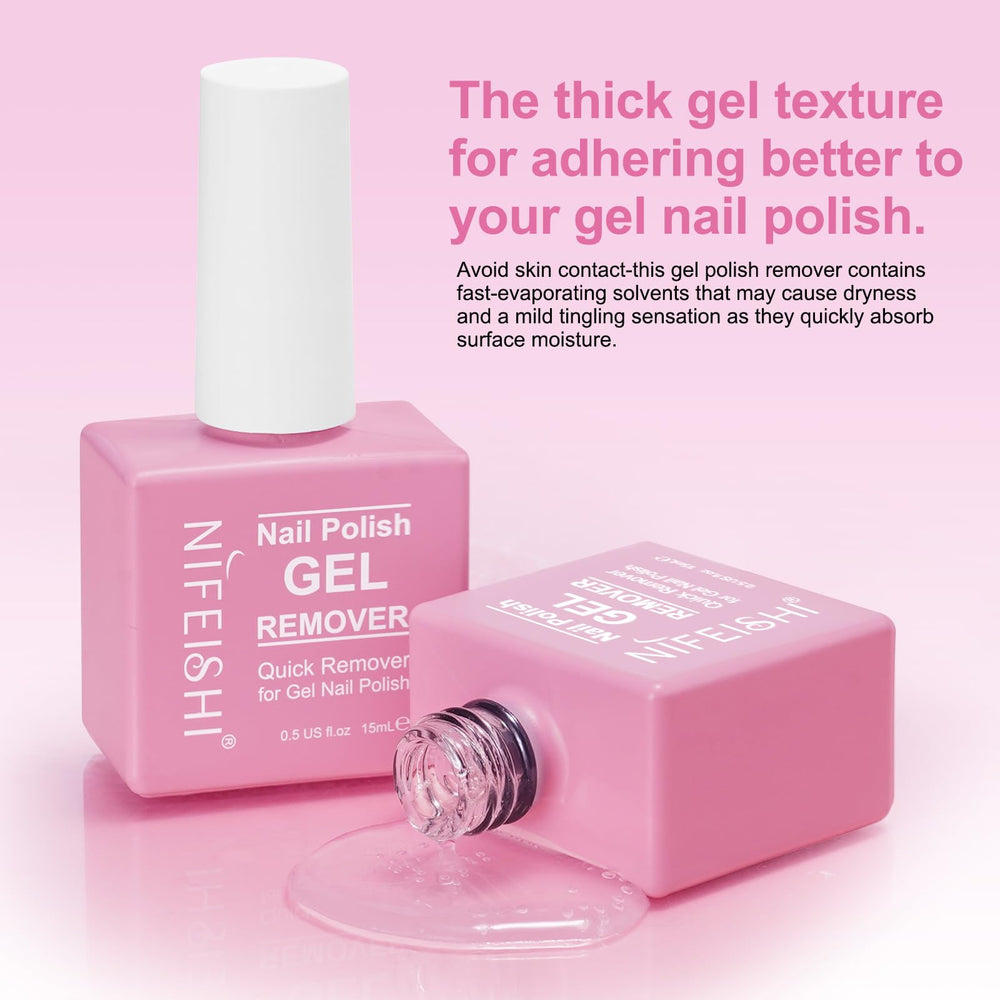 NIFEISHI travel-friendly remover kit enables on-the-go nails