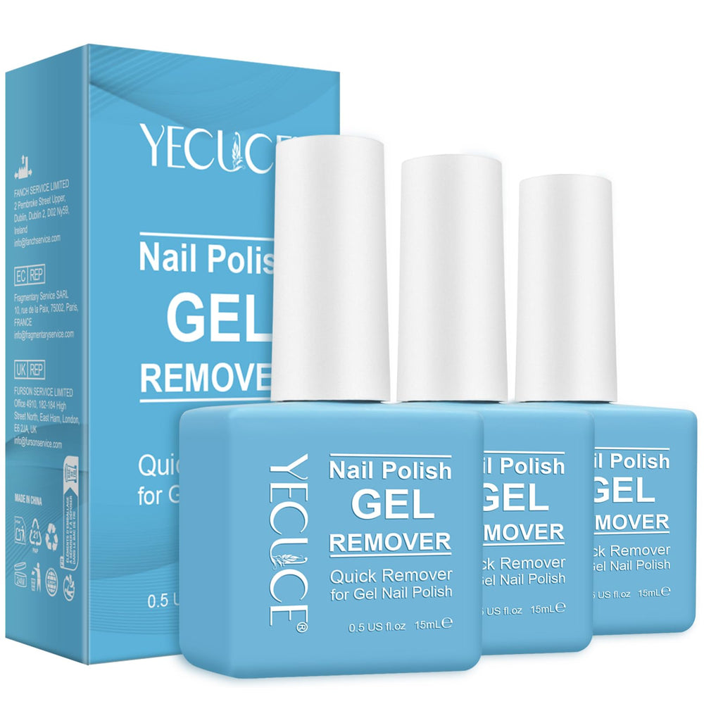 NIFEISHI gel polish remover bottle close-up for quick at-home manicure