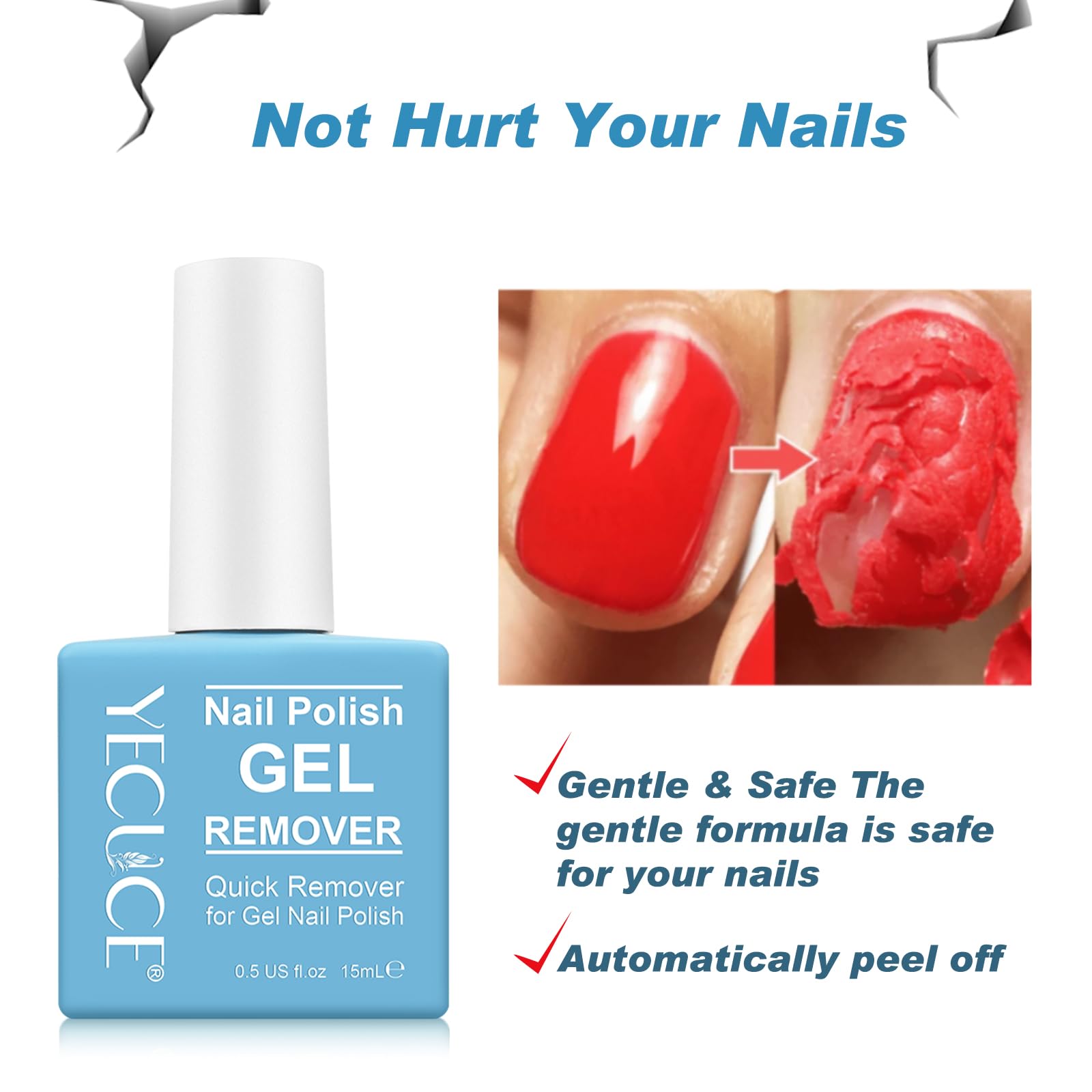 NIFEISHI three-bottle set for on-the-go polish removal