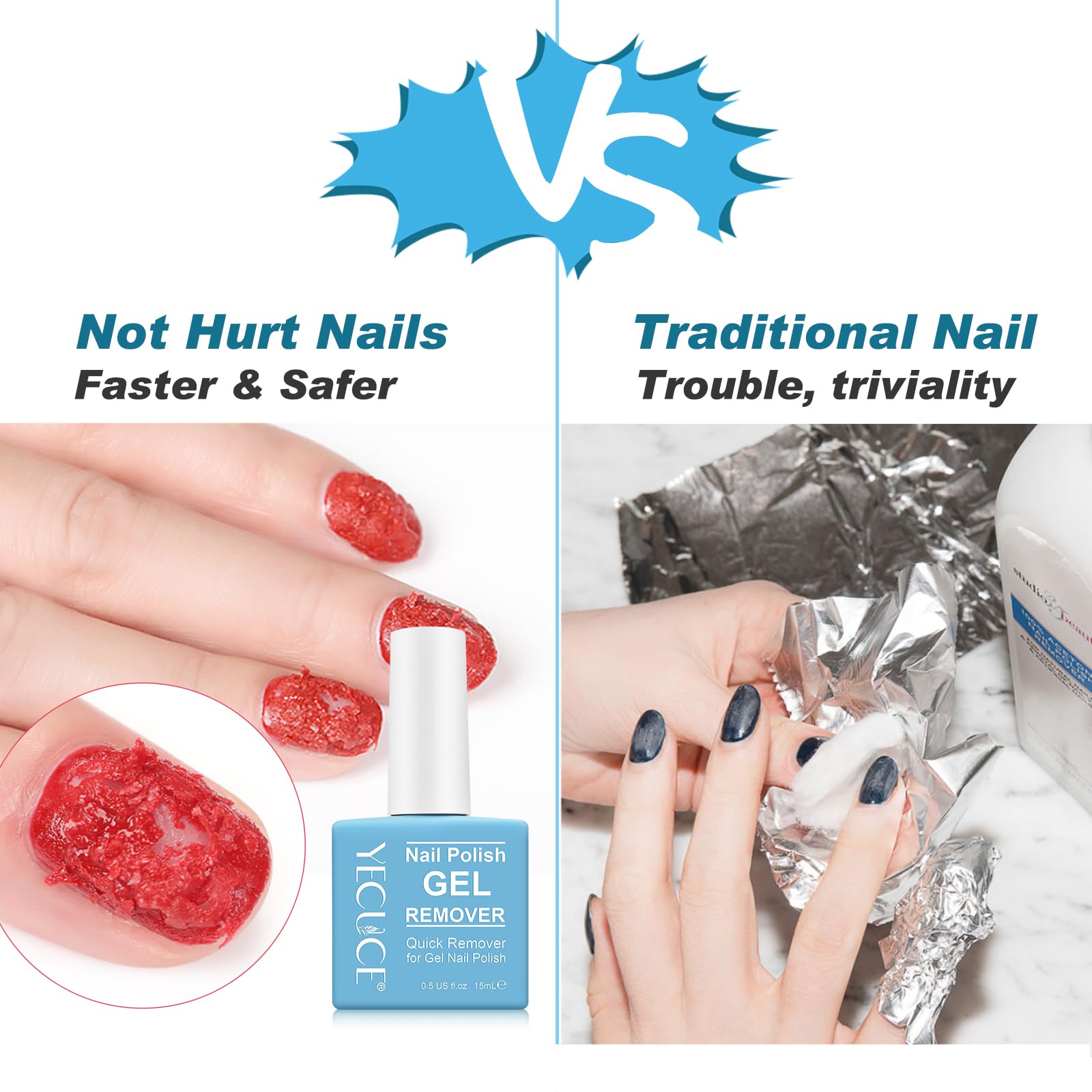 NIFEISHI remover wipes cleanly for neat nails