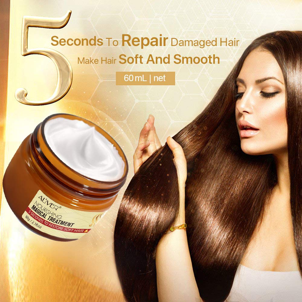 NIFEISHI quick-5-second-hair-treatment-steps captures fast at-home routine.