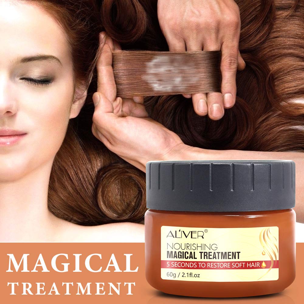 NIFEISHI two-bottles-60ml-each illustrates value-packed hair repair duo.