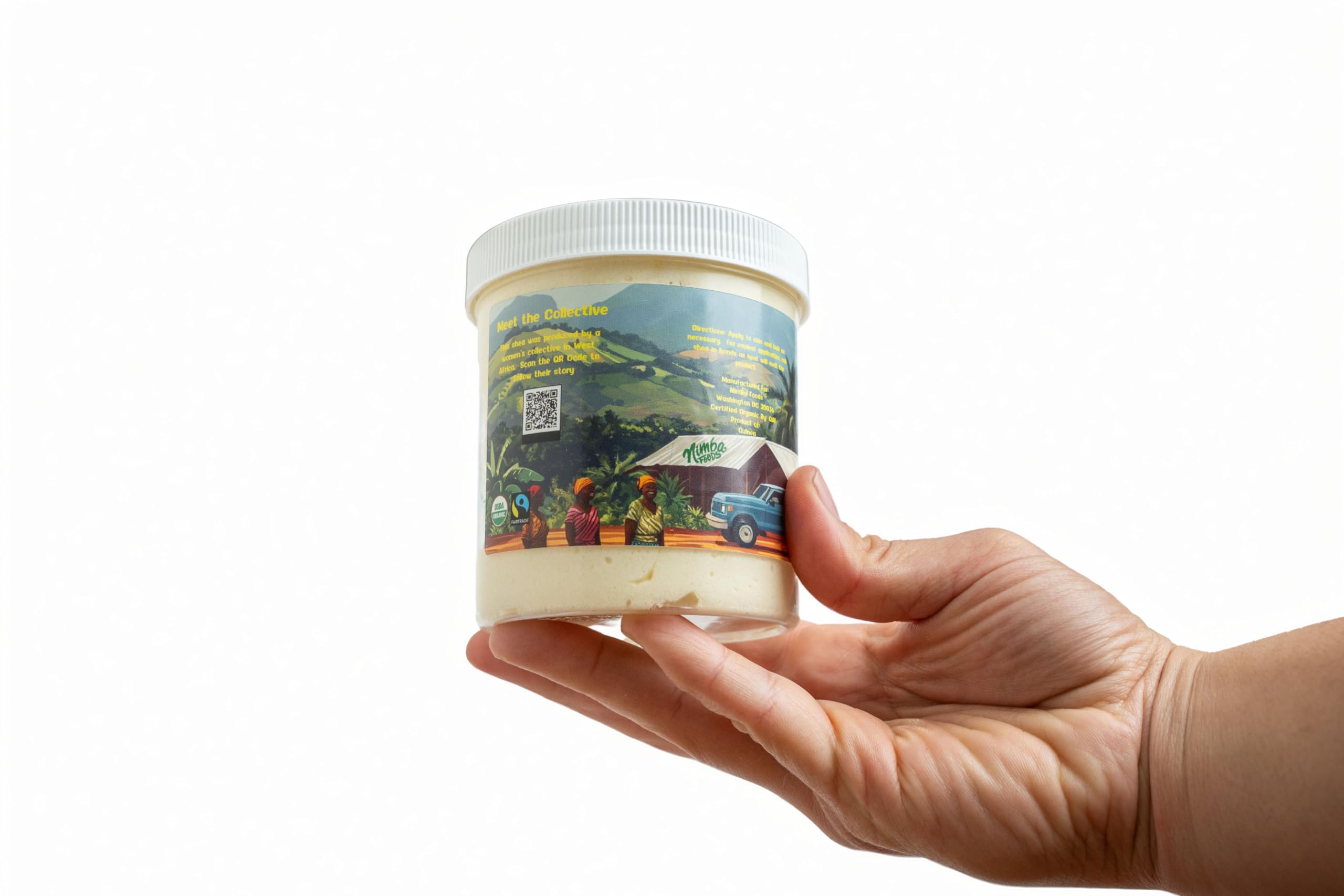 Nimba Foods natural earthy scent emphasizing authentic ingredients in skincare.
