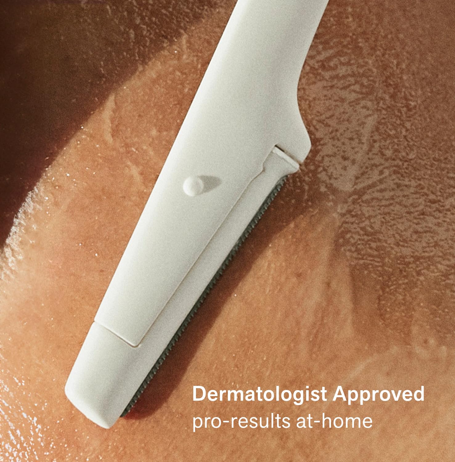 Nimbi Dermaplaner Razor used for precise facial hair removal.