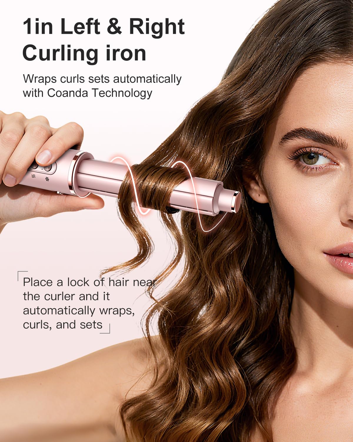 Nimmu all-hair-types styler suits straight, wavy, or curly looks