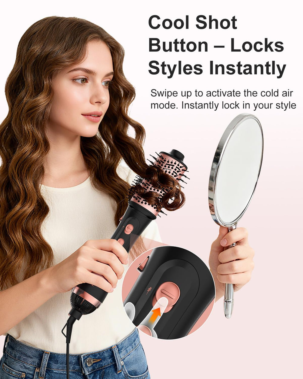 Nimmu slide-to-cool feature image illustrating instant setting to reduce frizz