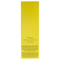 Nina Ricci L'air du Temps note: jasmine and iris for powdery lift