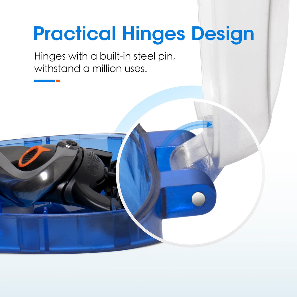 Nincha case features breathable design promoting air circulation for storage