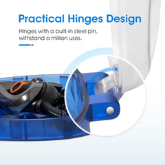 Nincha case features breathable design promoting air circulation for storage