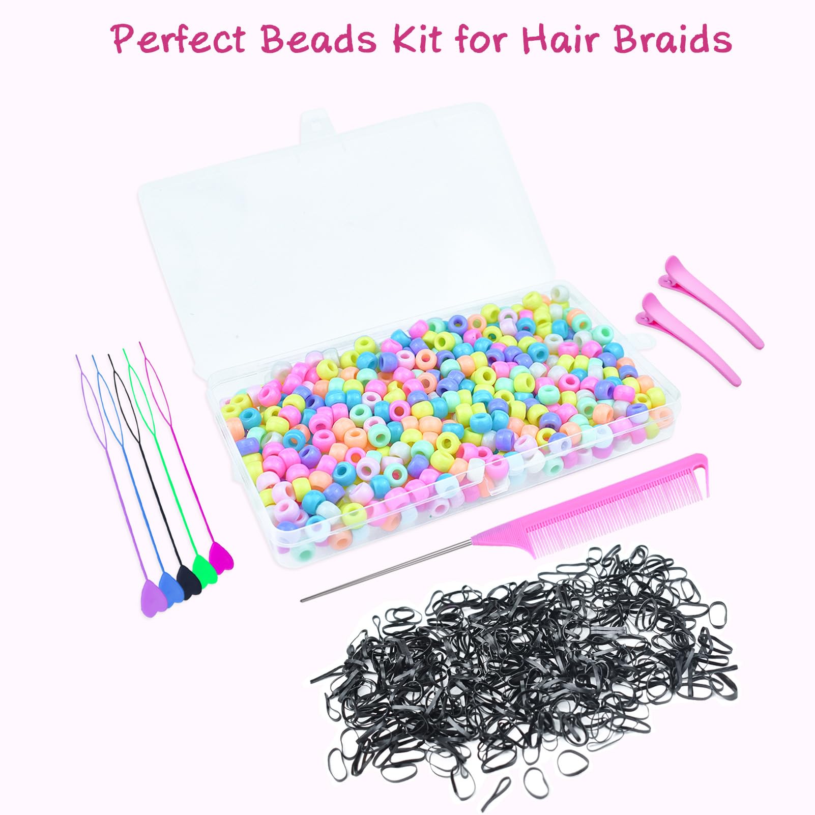 Ningrou kids hair braiding kit enabling DIY crafts and creativity
