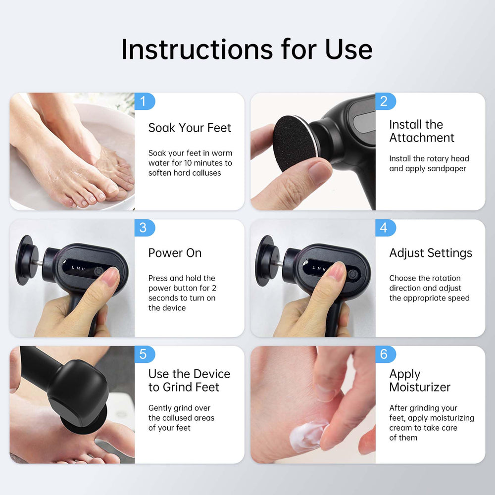 Niomuis six-speed LCD indicator supports personalized foot care
