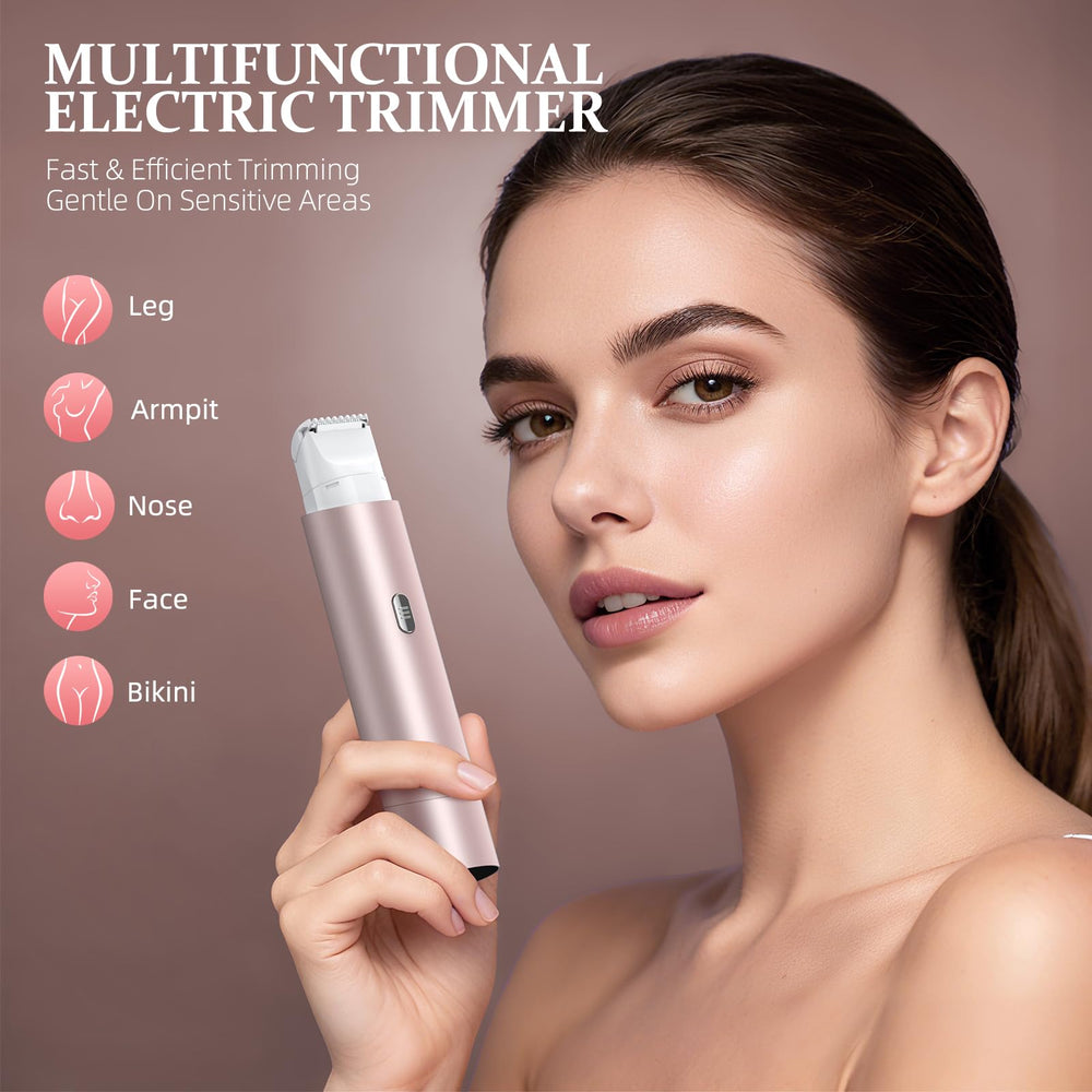 NIPOO floating blade head demonstrates skin-friendly trimming with reduced irritation.