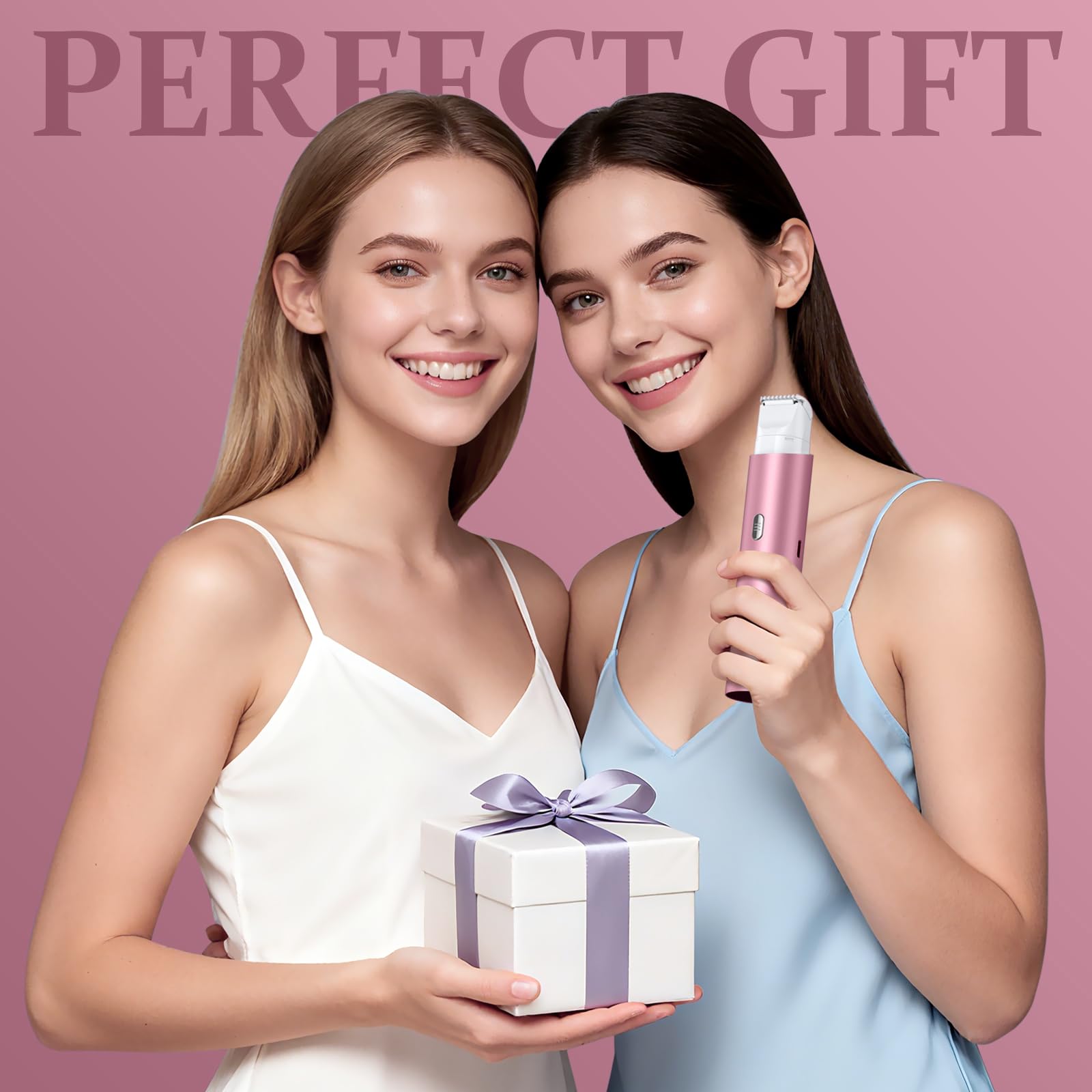 NIPOO Bikini Trimmer gift box presentation suggesting a ready-for-gifting option