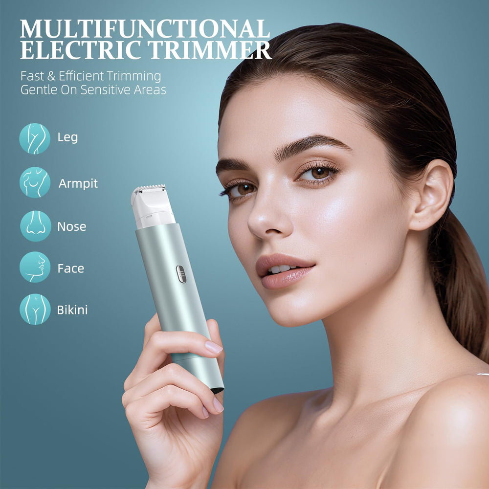NIPOO protective head and fine mesh for irritation-free trimming