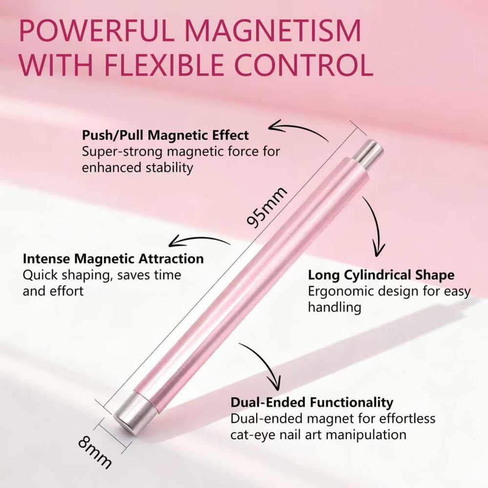 NIQZOPA cat eye magnet kit in lifestyle setup for at-home salon results