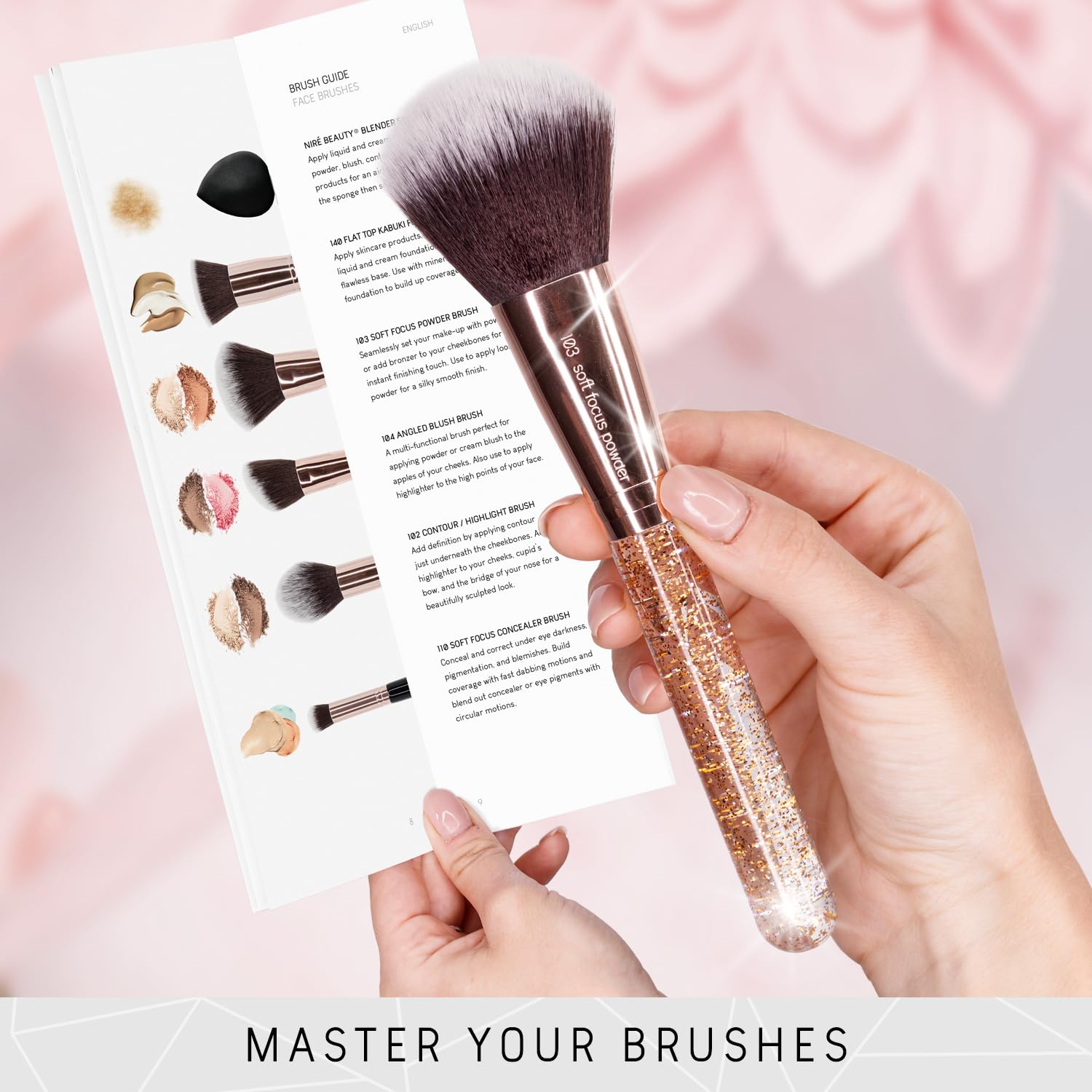 Niré Beauty included beauty blender for versatile blending