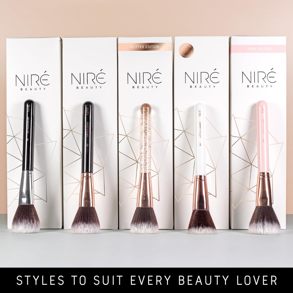 Niré Beauty guide included demonstrates tips for pro-like makeup