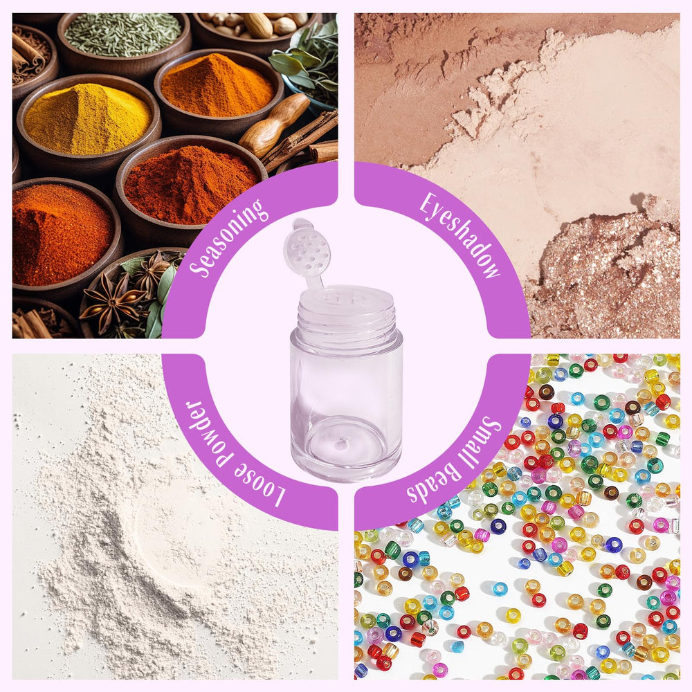 Nirvany mini jars are easy to label for fast product identification.