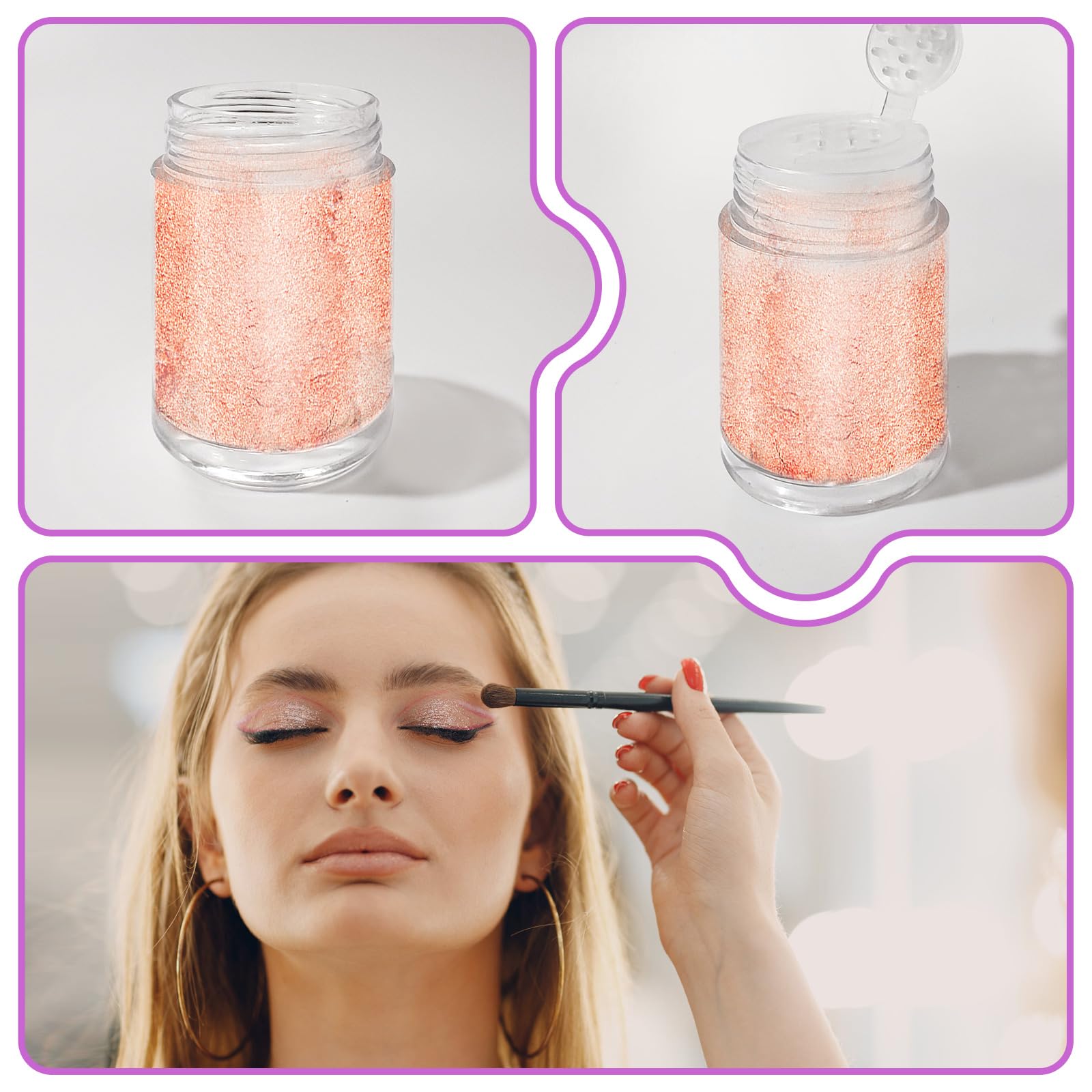 Nirvany 10ml containers suit DIY skincare and on-the-go touch-ups.