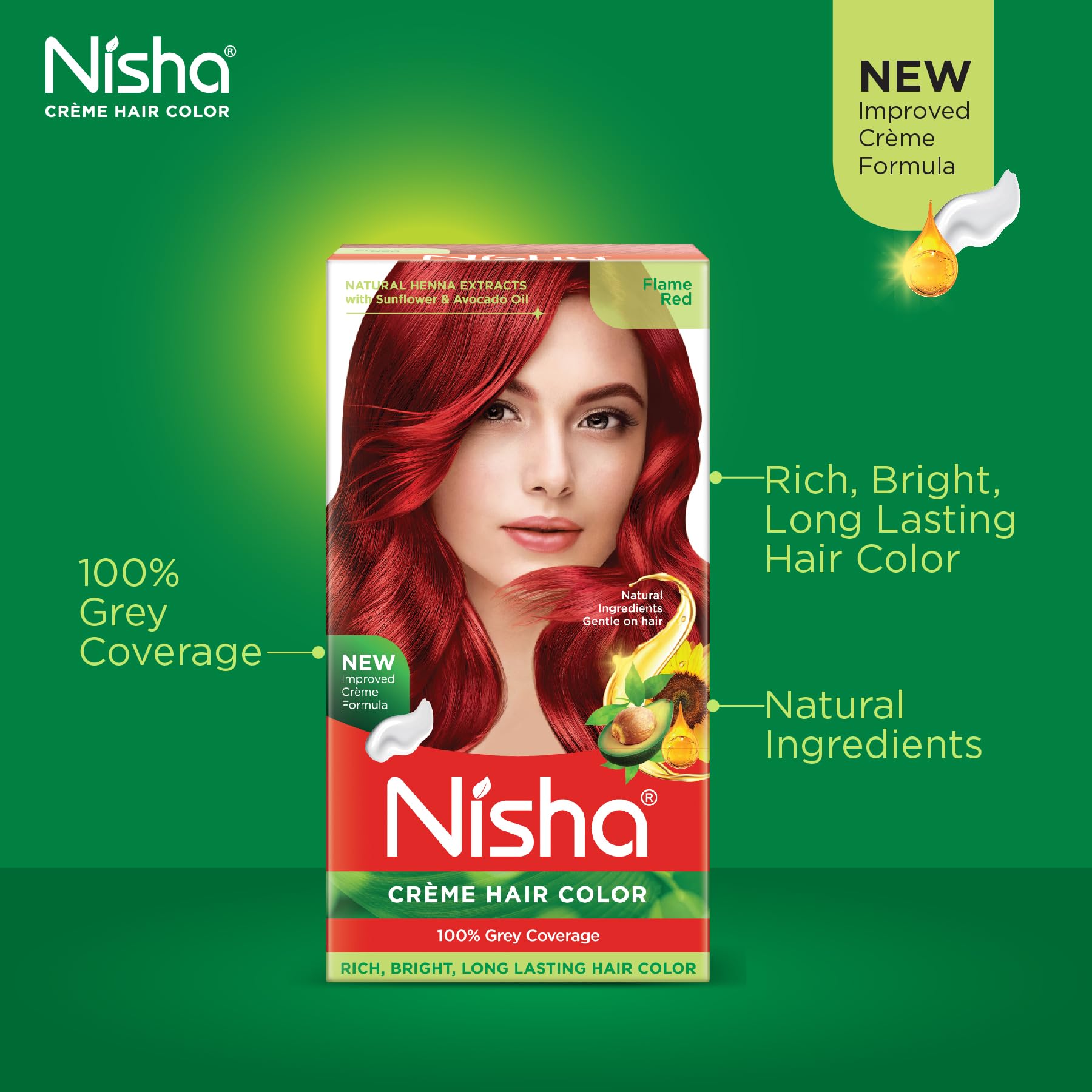 Nisha conditioner sachets 6ml for post-color nourishment