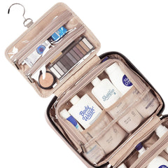 NISHEL elastic pockets keep items secure and accessible during travel.