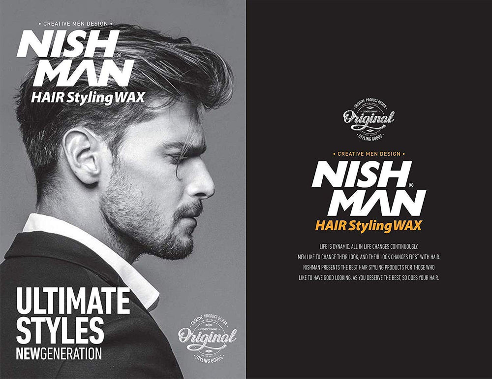 Nishman Flamming 03 hair application on damp hair.