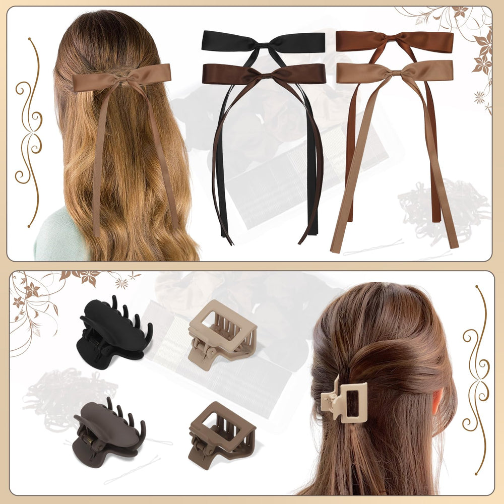 Nitelemn cotton ponytail holders are gentle and safe for hair.
