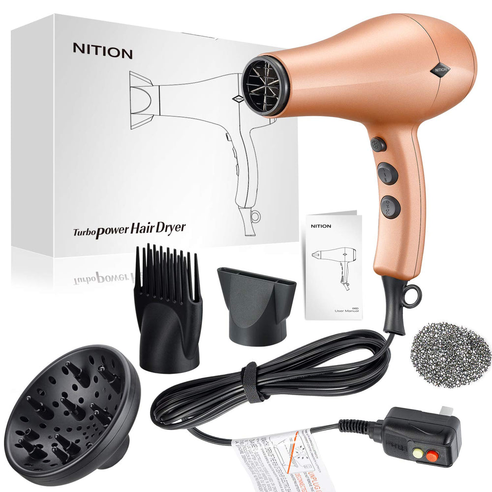 NITION 7.5 ft cord with hanging loop for easy storage.