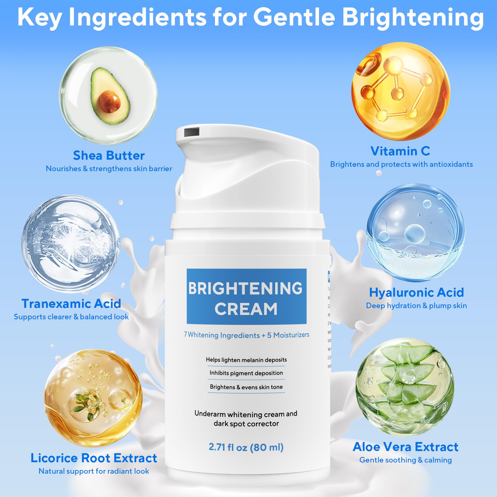 Nityrliv Dark Spot Remover Face image suggests brighter, more uniform complexion.