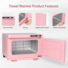 Niuadage 8L hot towel warmer cabinet auto reheat for busy clinics